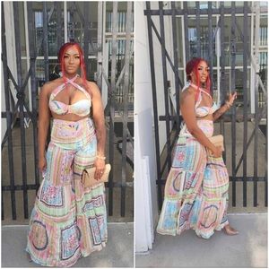 Colorful Patchwork Maxi Dress